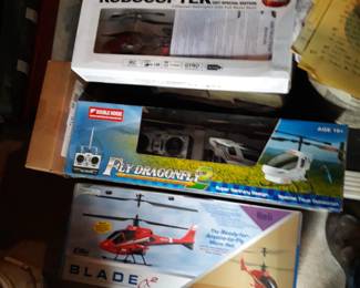 Radio Control  Helicopters