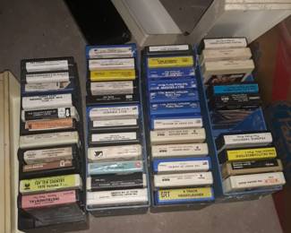 8 track tapes