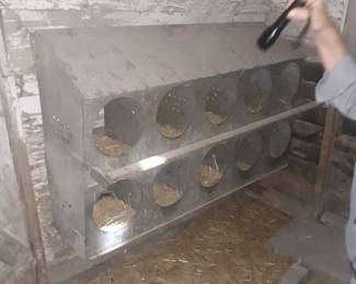 Wall mount Metal Chicken  