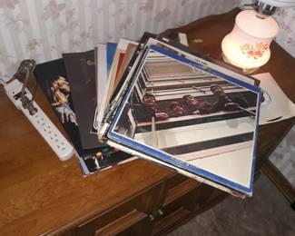 LP records from the 60s and 70s