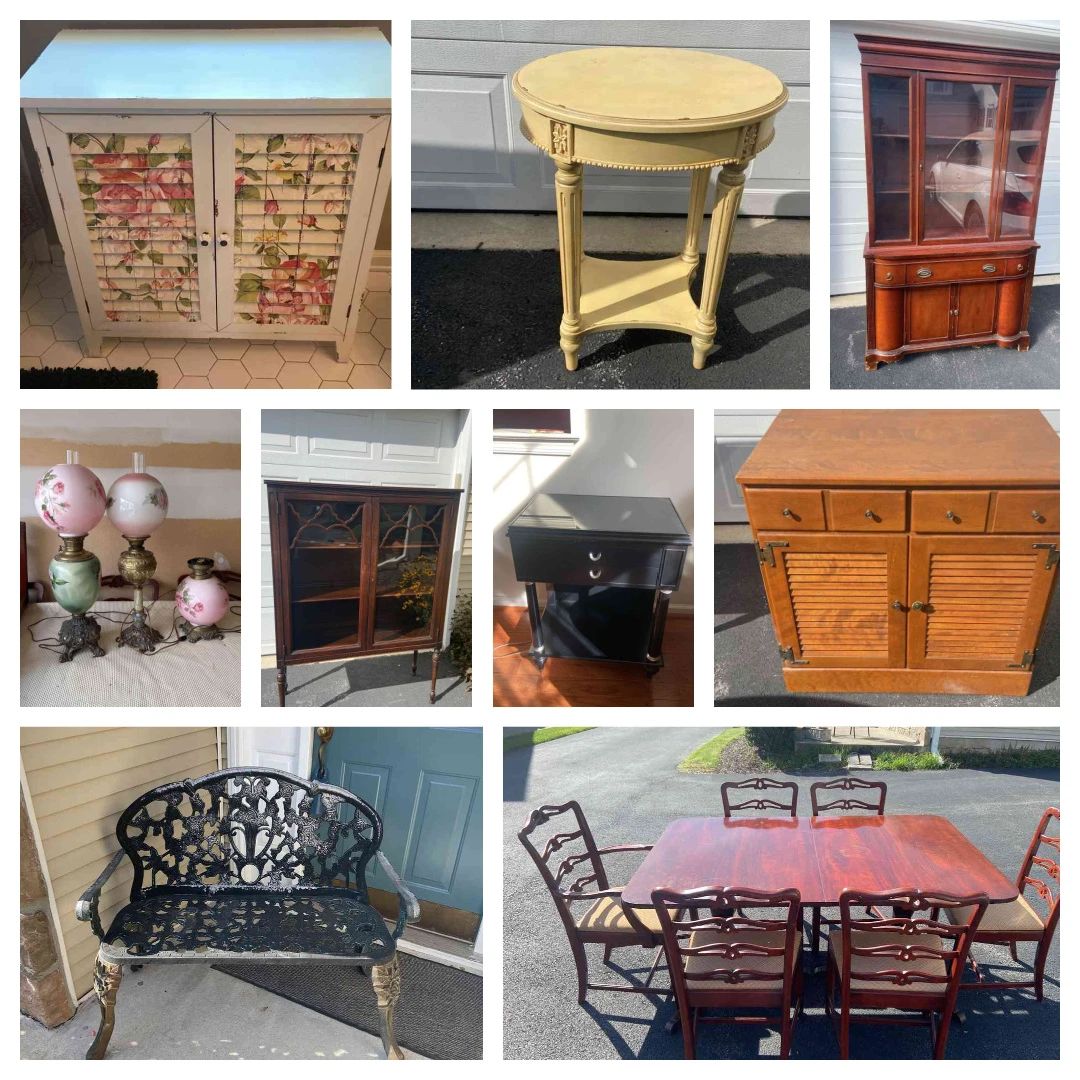 Downsizing sale Furniture, China, Collectibles... starts on 10/12/2023