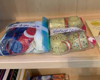 Toys, games, videos, books, and poker chips