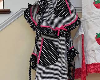 Dollie and Me matching aprons