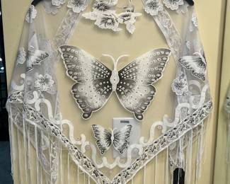 Butterfly scarf (new with tags)