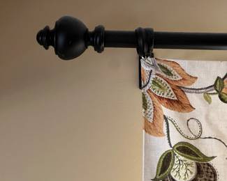 Draperies and hardware for sale