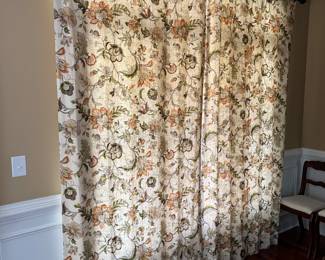 Draperies and hardware for sale