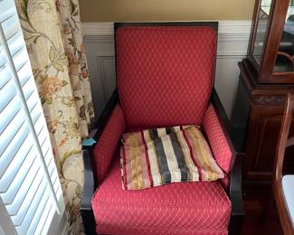 Red side chair (1 of 2)