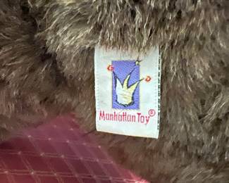 Cuddly Manhattan Toy teddy bear