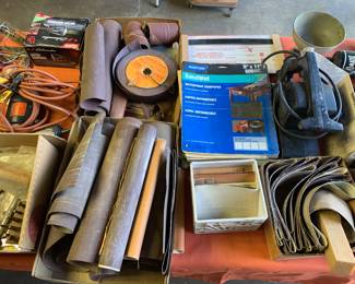 Large collection of sandpaper
