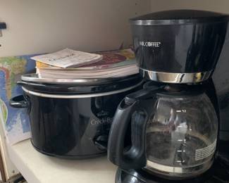 Crockpot and Mr. Coffee