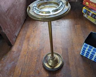 standing ash tray--whether you use it for tobacco or other smoking options you will sure to be the center of attention with this survivor from days long gone by. I used to keep trinkets in it.