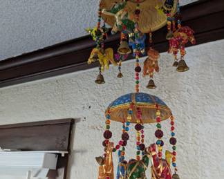 Two tiered chimes! Have you ever seen anything like this. It saddens me so to let this go but when one is downsizing hard decisions must be made.