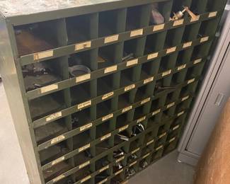 Hardware Cubby With Assorted Hardware 