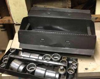 Large Sockets And Wrenches 