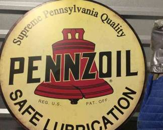 Penzzoil Sign
