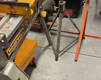 Rockwell Jawhorse And Two Roller Stands