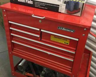 U.S. General 5 Drawer Rolling Tool Cart