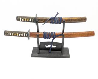 Japanese Decorative Samurai Sword Set