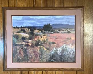 011 W Preston Art Print with Picture Light