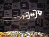 vintage signed sterling articulated Fish Pendant & sterling chain, $10.00 !