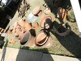 old clay pots