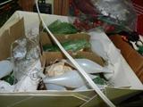 LOTS more Christmas decorations.