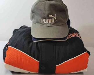 Bengals Starter Jacket Sz Medium And 5 Hats