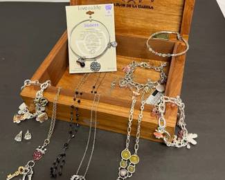 Assortment Of Bracelets, Necklaces, Earrings