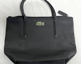 Black Lacoste Purse