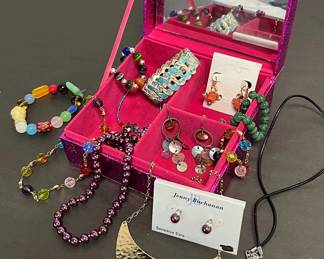 Colorful Costume Jewelry Necklaces, Bracelets, Earrings