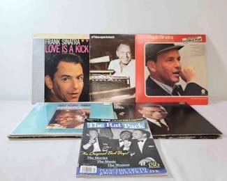 Frank Sinatra, Nat King Cole And More Albums, Magazines Of The Rat Pack