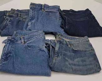 Lauren Jeans Size 4, One Size 2 5 Pairs