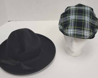 Monsieur Peter Petite Black Hat, Glenappin Of Scotland Cap
