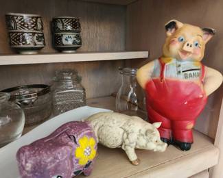 Vintage Piggy Banks