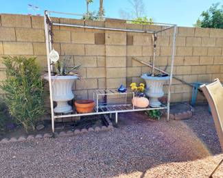 Yard and Patio Decor, planters, plants, decor