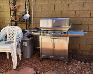 Stainless BBQ Patio Chairs