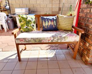 Wood Garden Bench