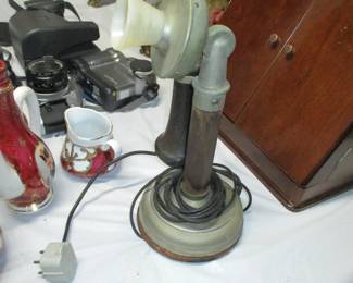 Candlestick phone, c. 1900, by Kellogg