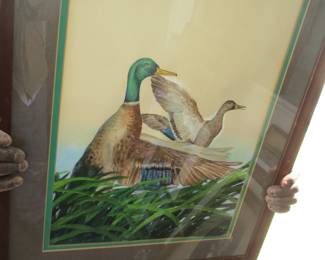Signed by Louisiana artist David Noll