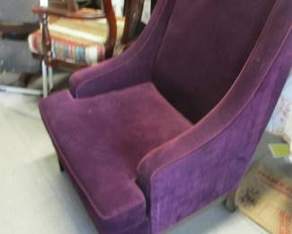 PAIR MCM wing chairs