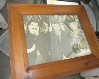 Vintage photo of THE MARX BROTHERS