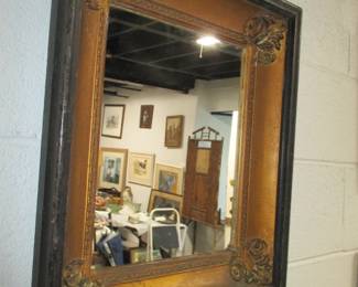 Antique Giltwood mirror
