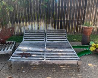 3 piece outdoor teak set