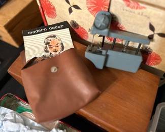 Vintage hand sewing machine