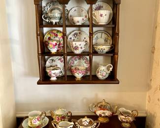 Russian Lomonosov, Nippon, Limoges & Other collectible teacups