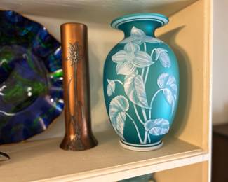 Otto Heintz & Fenton Vases