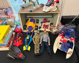 1960’s G.I. Joe’s & Cobra Commander toys