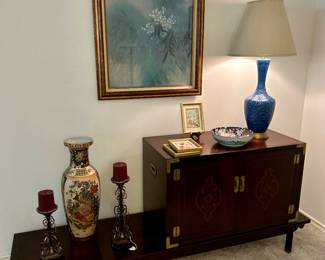 Gorgeous Drexel Asian-Style Cabinet & Furniture 