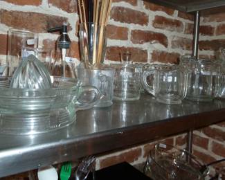 vintage glassware