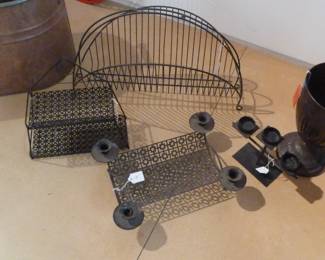 vintage metal pieces